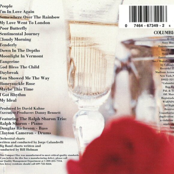 Tony Bennett – Here's To The Ladies (1995) New Sealed CD - Picture 2 of 2